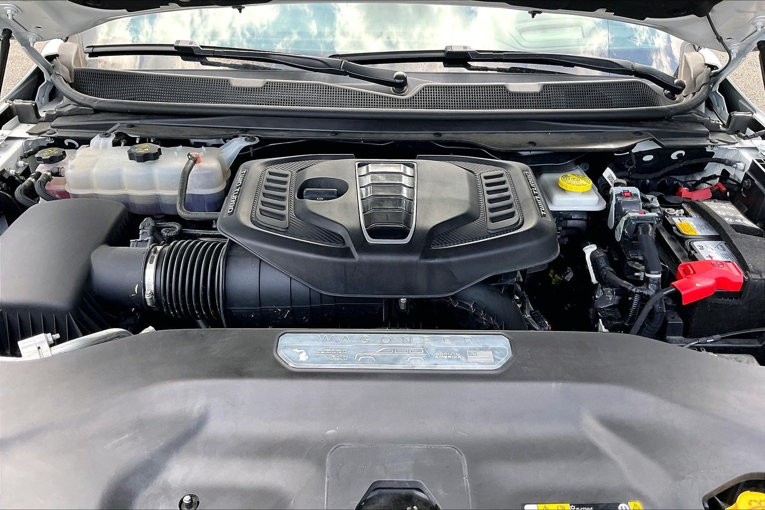 Certified 2025 Jeep Grand Wagoneer Series II Obsidian w/ Quick Order Packagew 28T AWD/4WD image 9