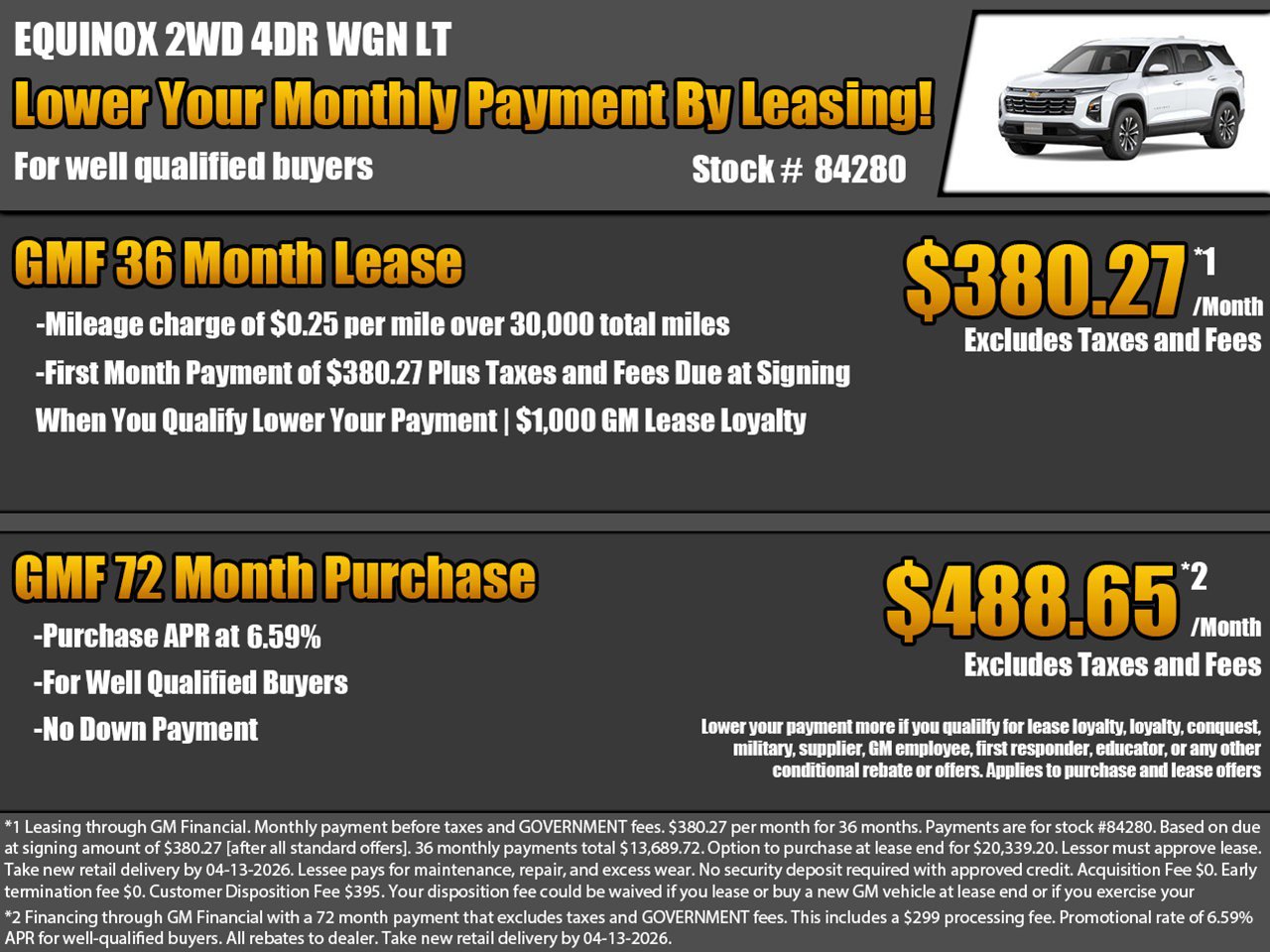 New 2026 Chevrolet Equinox LT image 2