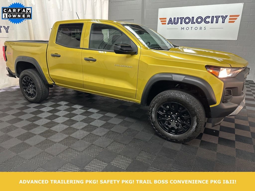 Used 2023 Chevrolet Colorado Trail Boss w/ Advanced Trailering Package AWD/4WD image 1