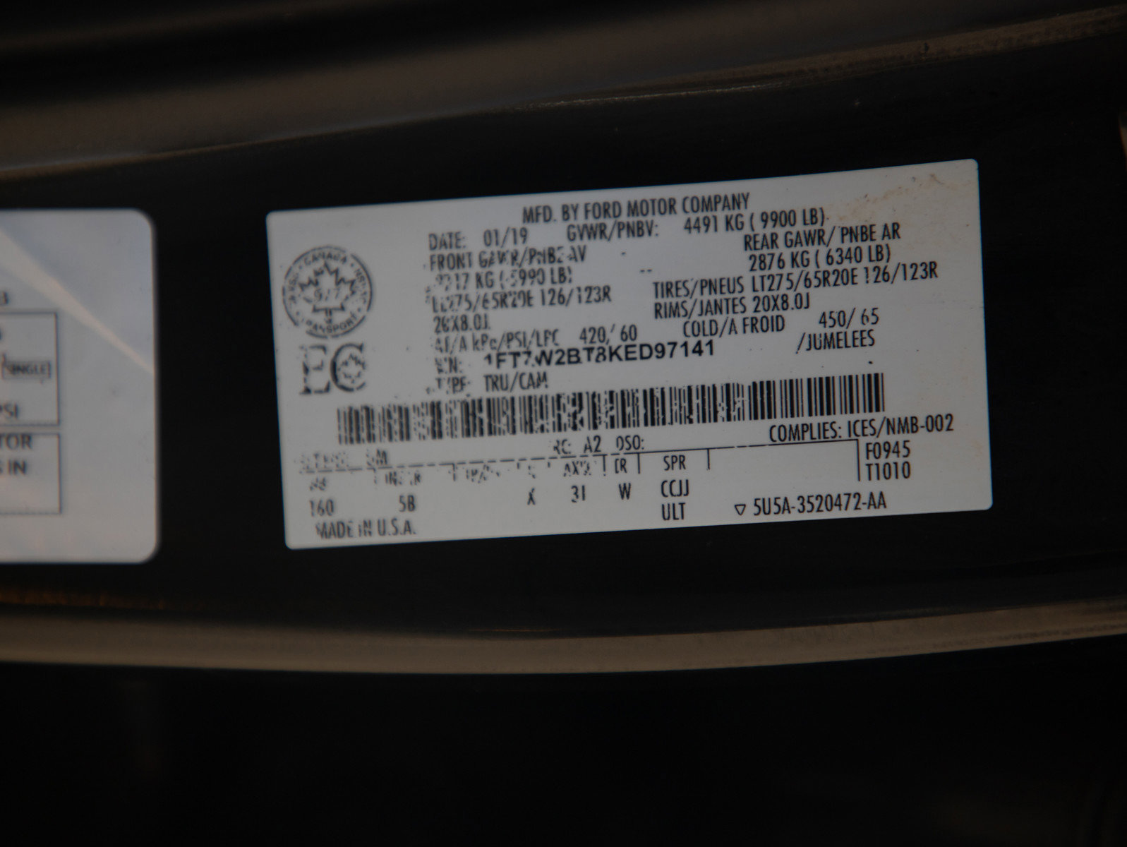 Used 2019 Ford F250 Lariat AWD/4WD image 23