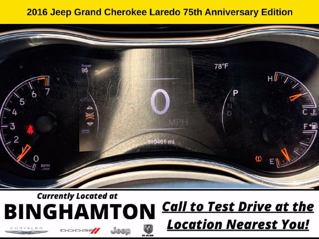 Used 2016 Jeep Grand Cherokee Laredo 75th Anniversary AWD/4WD image 20