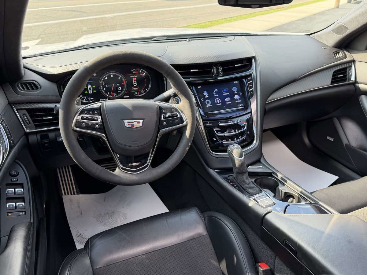 Used 2017 Cadillac CTS V w/ Carbon Black Package RWD image 12