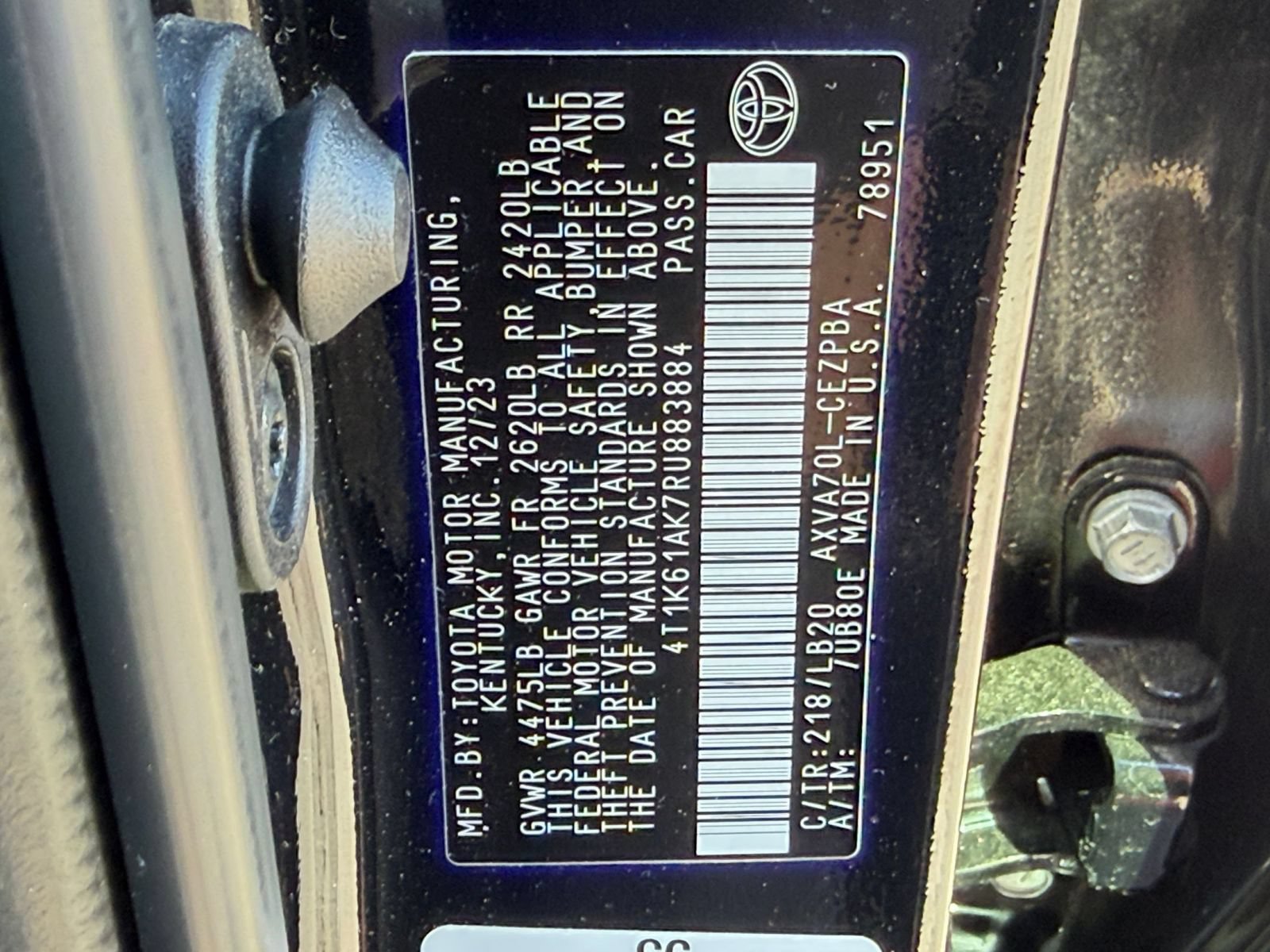 Used 2024 Toyota Camry XSE FWD image 28