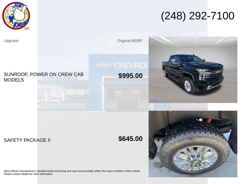 Used 2022 Chevrolet Silverado 2500 High Country w/ Safety Package II AWD/4WD image 5