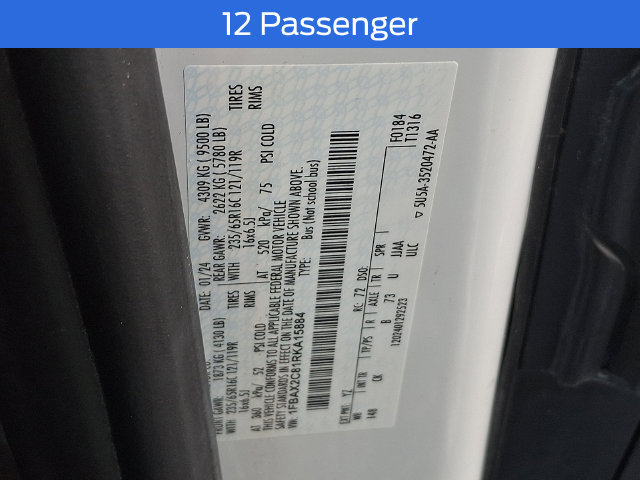 Certified 2024 Ford Transit 350 XLT RWD image 25