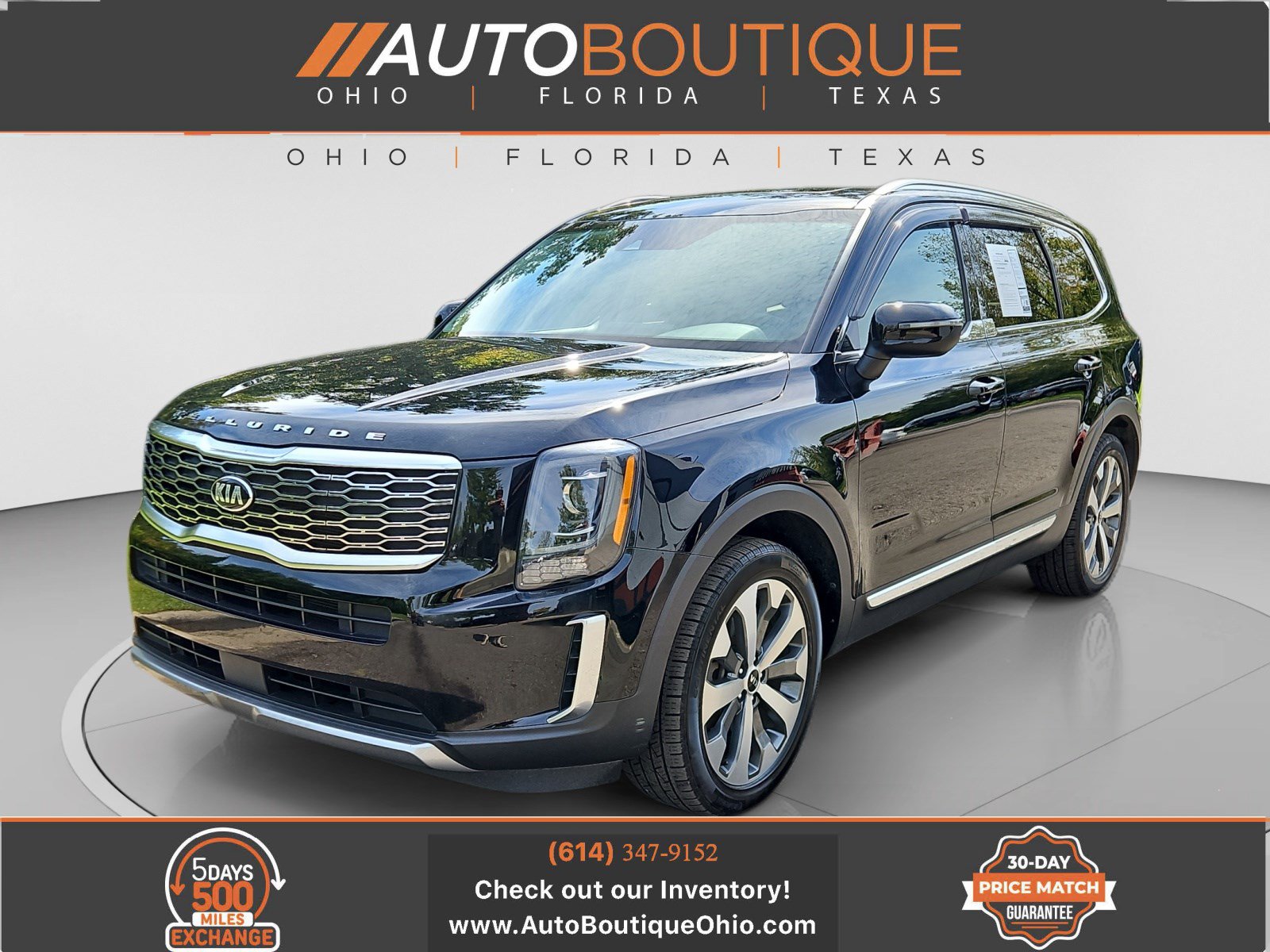 Used 2020 Kia Telluride EX w/ EX Premium Package FWD image 1