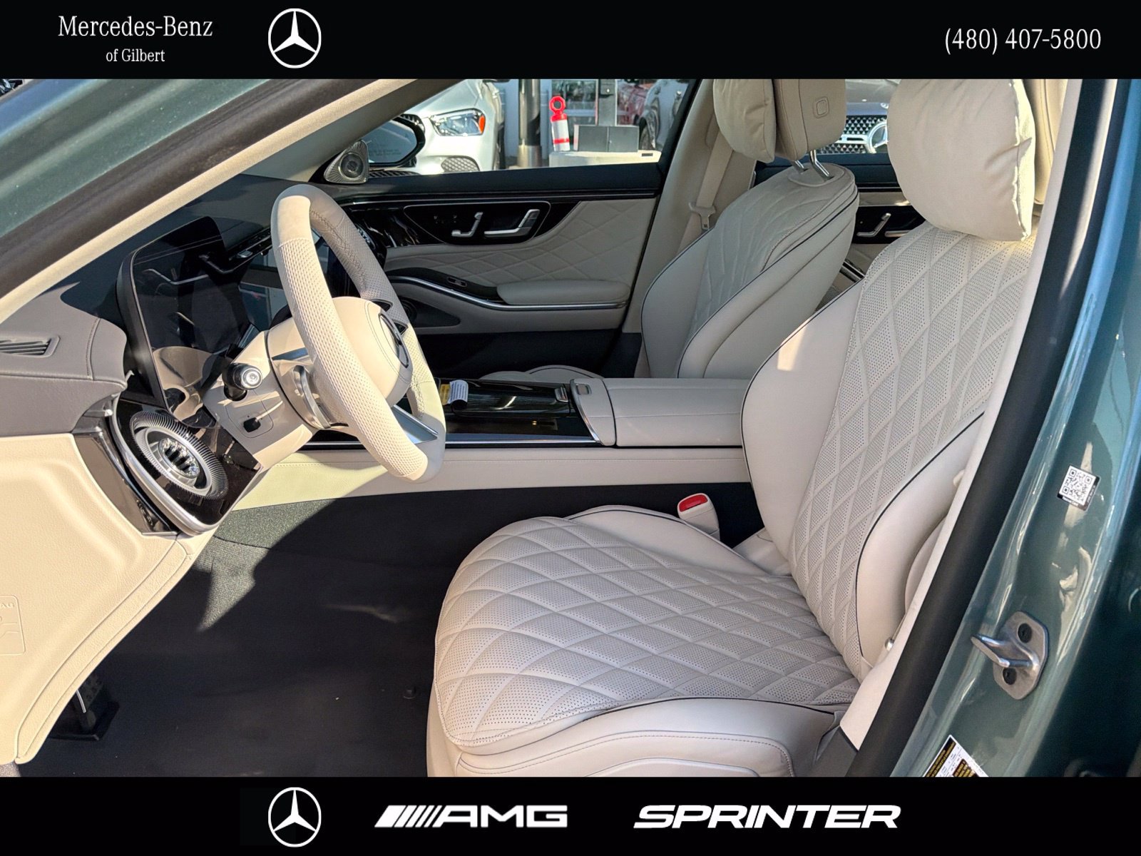New 2027 Mercedes-Benz S 580 4MATIC Sedan image 8
