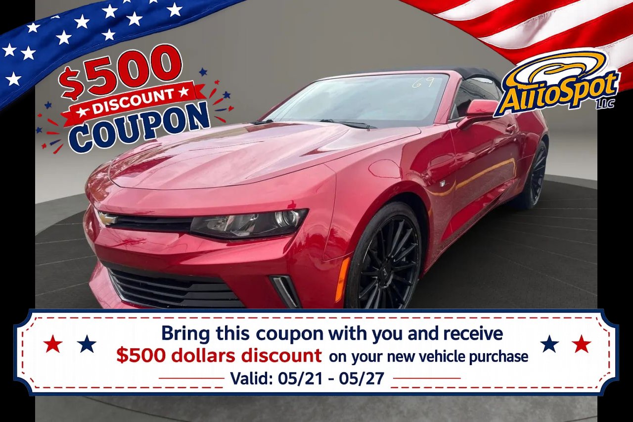 Used 2016 Chevrolet Camaro LT