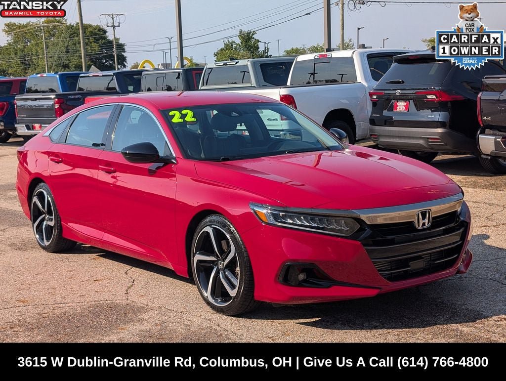 Used 2022 Honda Accord Sport Special Edition 360° Tour