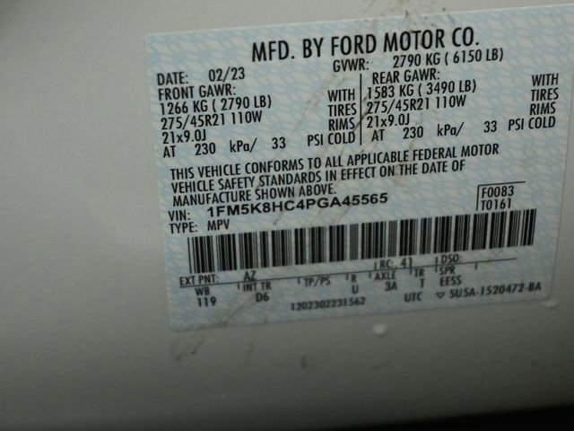 Certified 2023 Ford Explorer Platinum w/ Technology Package image 38