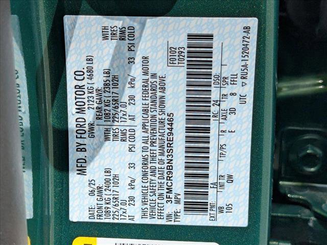 New 2025 Ford Bronco Sport Big Bend image 17