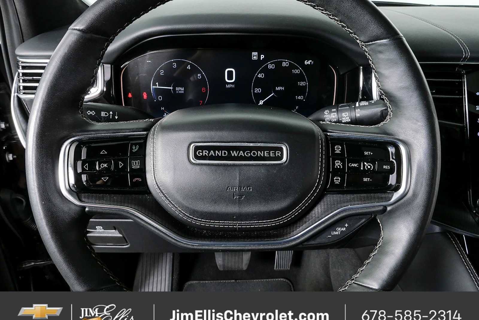Used 2024 Jeep Grand Wagoneer L Series II w/ Quick Order Packagew 28T AWD/4WD image 8