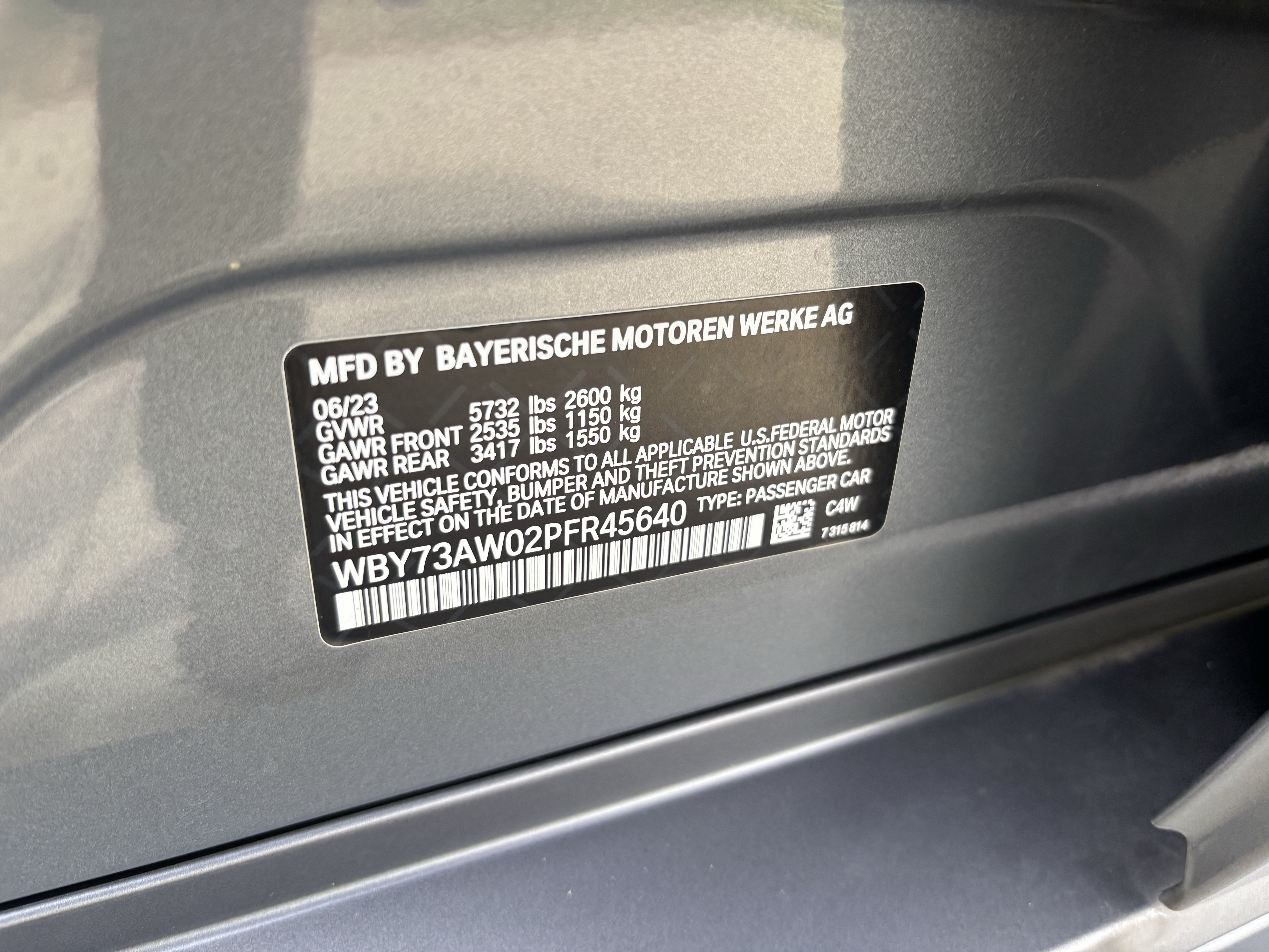 Certified 2023 BMW i4 eDrive40 w/ Premium Package RWD image 37