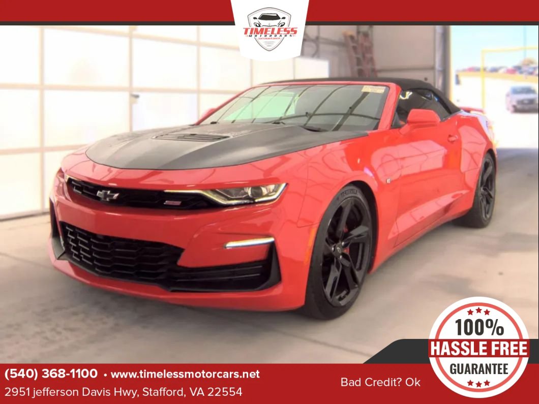 Used 2020 Chevrolet Camaro SS RWD image 1