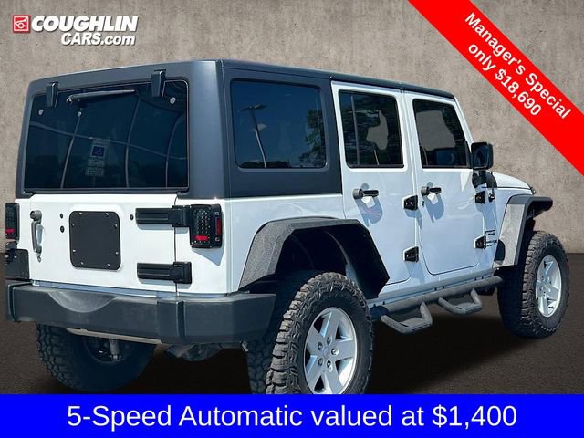 Used 2018 Jeep Wrangler Unlimited Sport S image 4