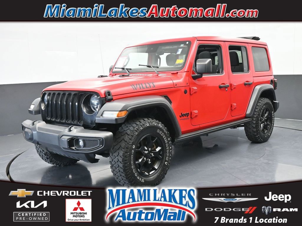 Used 2021 Jeep Wrangler Unlimited Sport image 1
