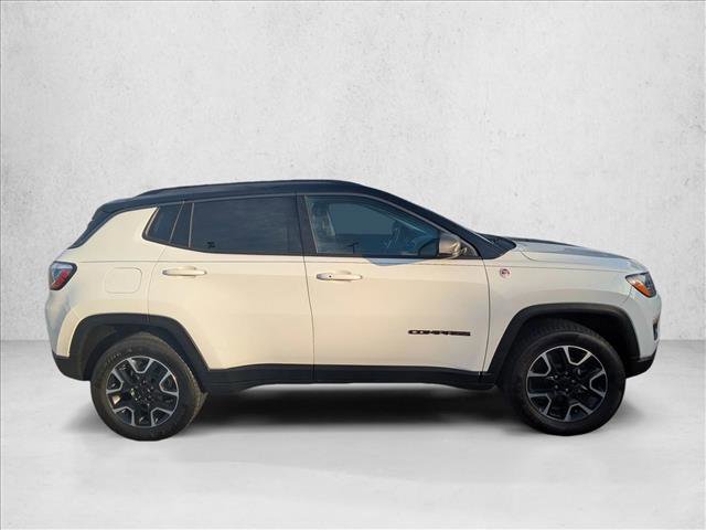 Used 2021 Jeep Compass Trailhawk video 4