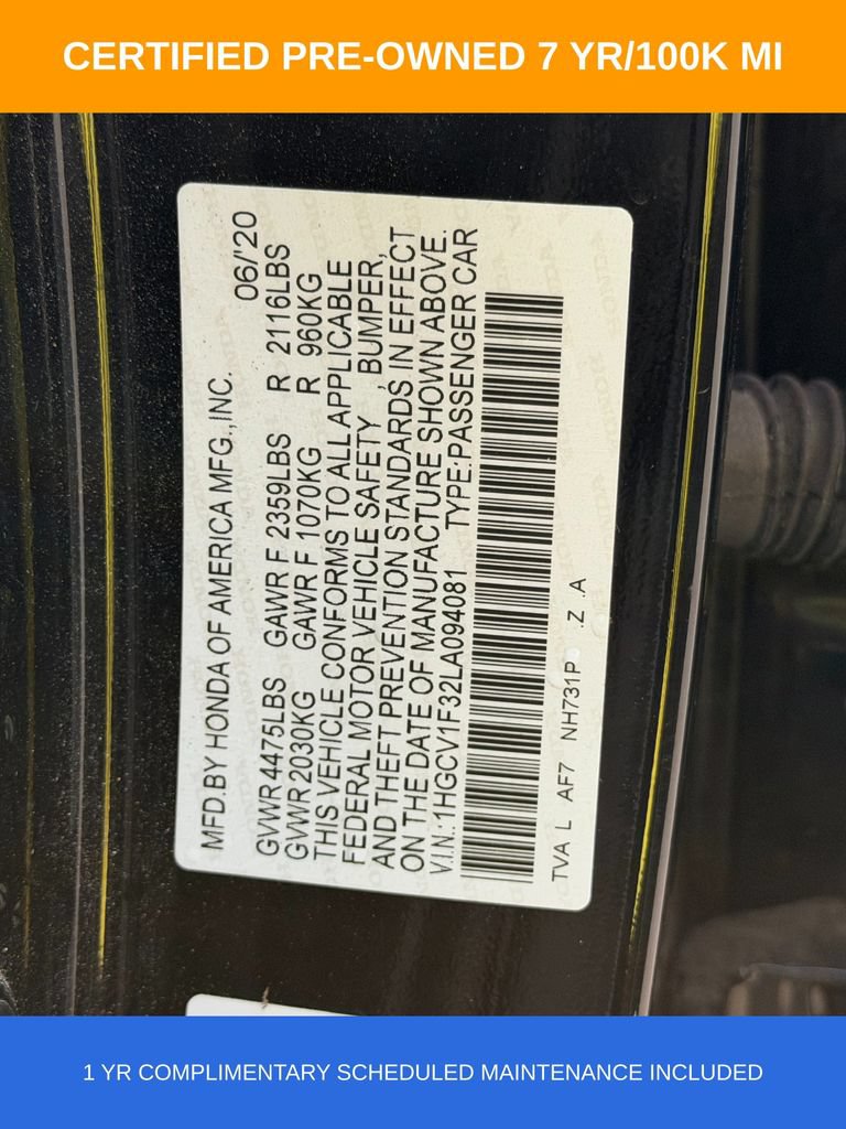 Used 2020 Honda Accord Sport image 30