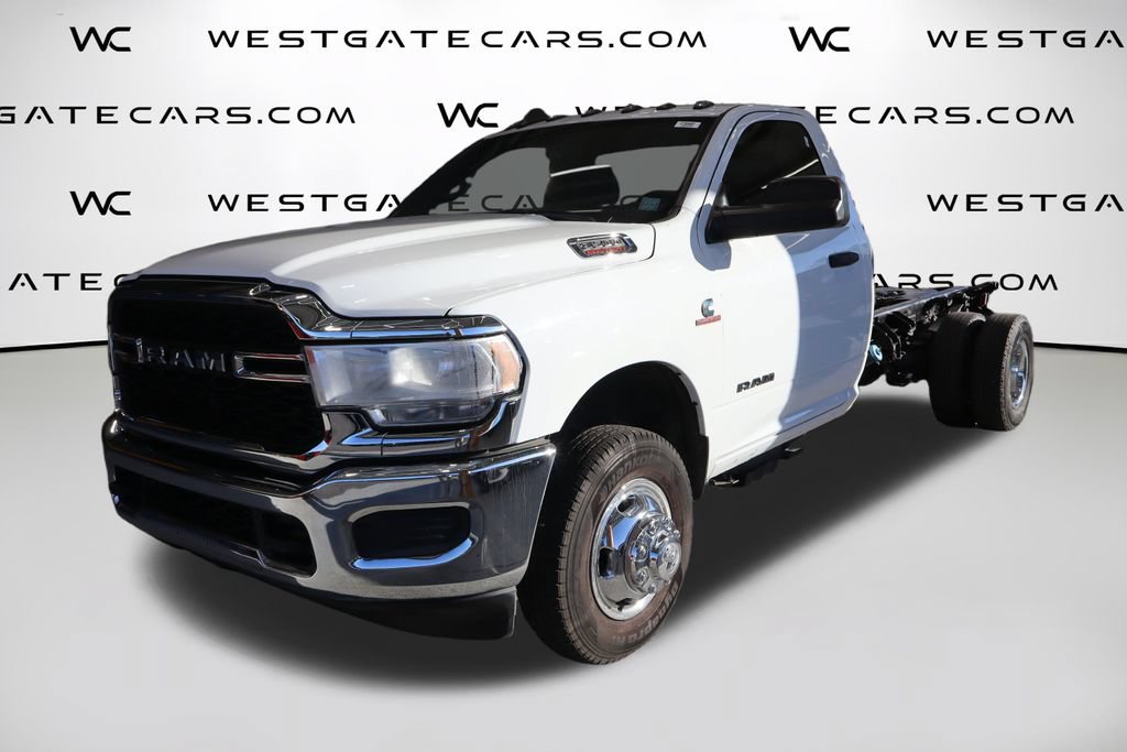 Used 2022 RAM 3500 Tradesman w/ Chrome Appearance Group RWD 360° Tour