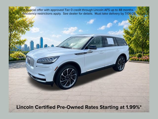 Certified 2024 Lincoln Aviator Reserve w/ Equipment Group 201A