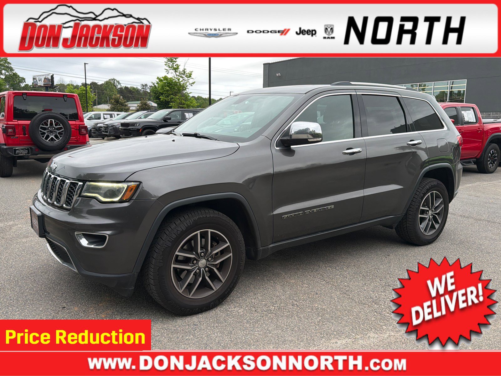 Used 2017 Jeep Grand Cherokee Limited w/ Luxury Group II RWD image 1