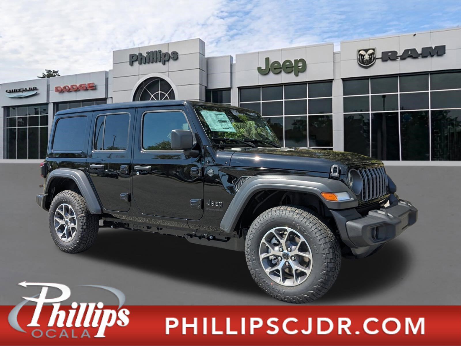 New 2026 Jeep Wrangler Unlimited Sport