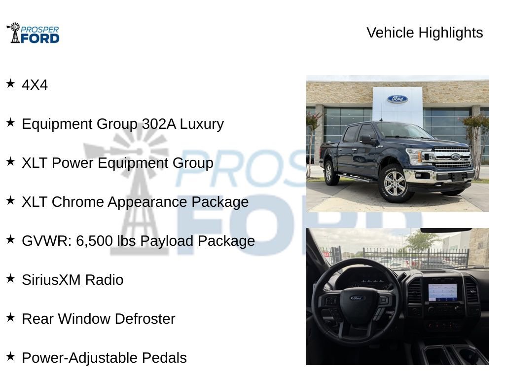 Used 2020 Ford F150 XLT w/ Equipment Group 302A Luxury AWD/4WD image 5