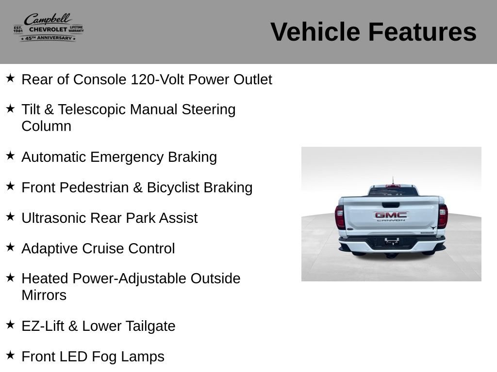 Used 2024 GMC Canyon Elevation w/ Elevation Premium Package AWD/4WD image 31