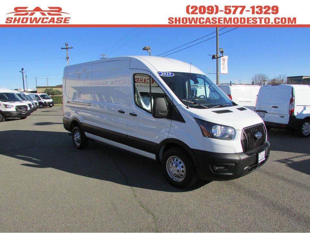 Used 2023 Ford Transit 250 Medium Roof AWD image 1