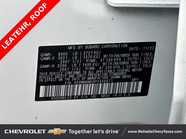 Used 2023 Subaru Ascent Touring image 37