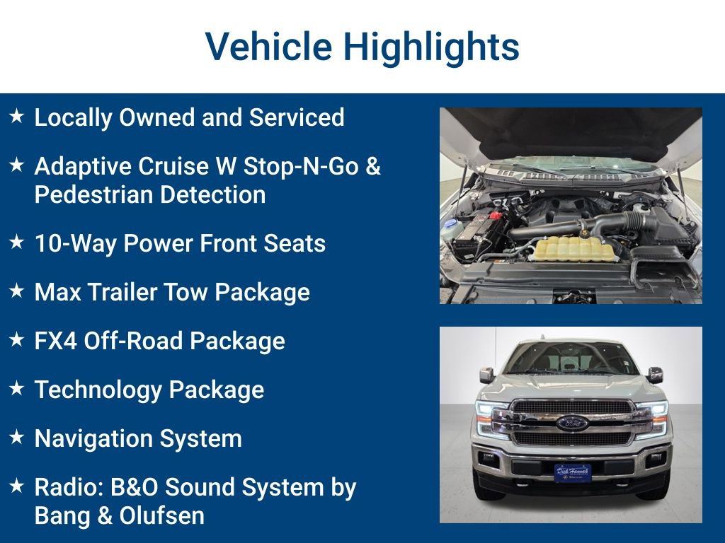 Used 2020 Ford F150 King Ranch w/ Equipment Group 601A Luxury image 3