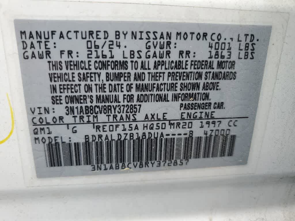 Used 2024 Nissan Sentra SV FWD image 4