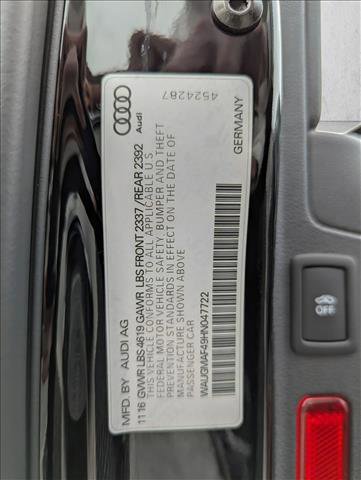 Used 2017 Audi A4 2.0T Ultra Premium w/ Convenience Package image 24