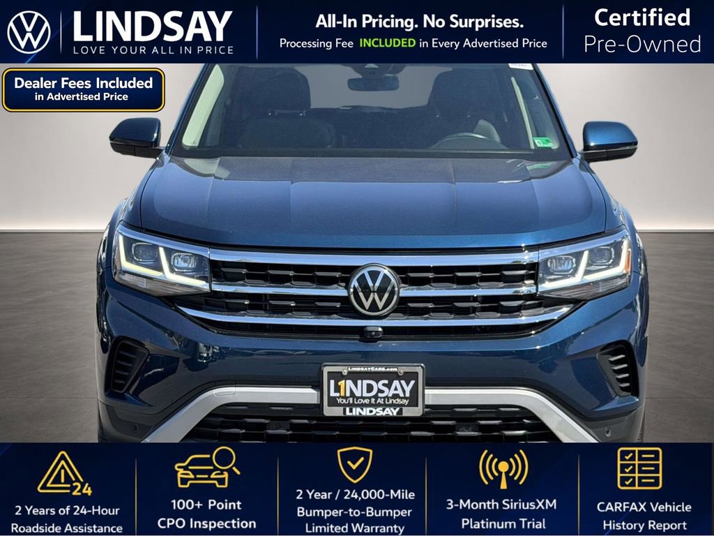 Used 2021 Volkswagen Atlas SEL Premium AWD/4WD image 3