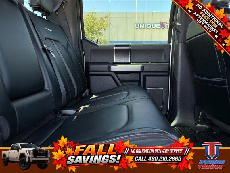 Used 2018 Ford F350 Platinum w/ Platinum Ultimate Package AWD/4WD image 28