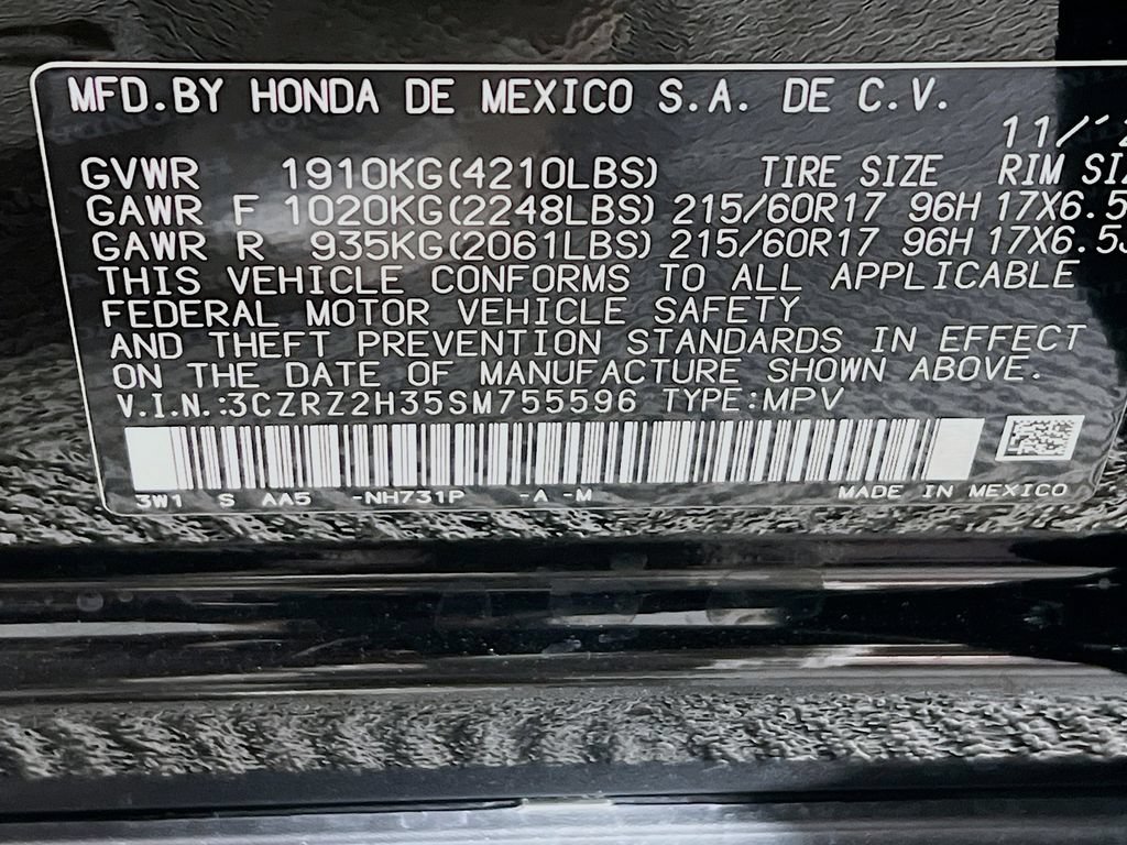 Used 2025 Honda HR-V LX image 28