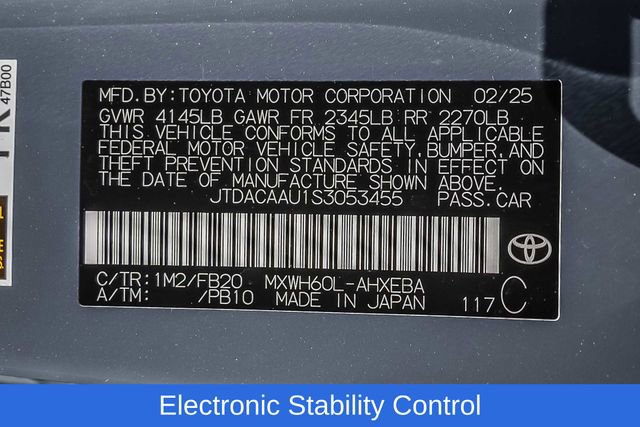 Certified 2025 Toyota Prius LE FWD image 34