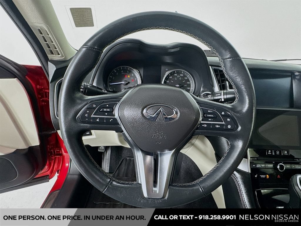 Used 2022 INFINITI Q50 Luxe w/ Cargo Package RWD image 11