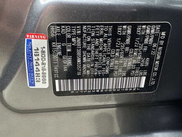 Used 2022 Nissan Rogue SV w/ SV Premium Package image 30