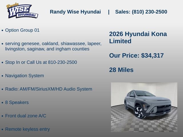 New 2026 Hyundai Kona Limited image 5