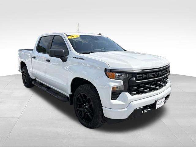 Used 2023 Chevrolet Silverado 1500 Custom w/ LPO, Dark Essentials Package AWD/4WD image 8