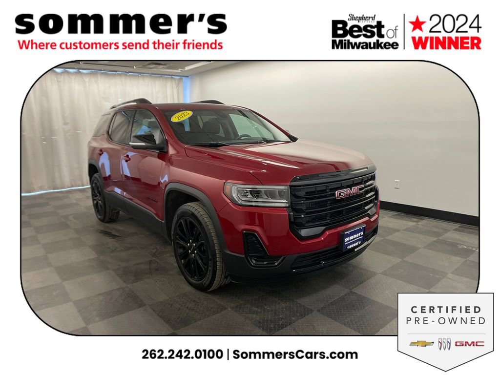 Certified 2023 GMC Acadia SLE w/ Driver Convenience Package