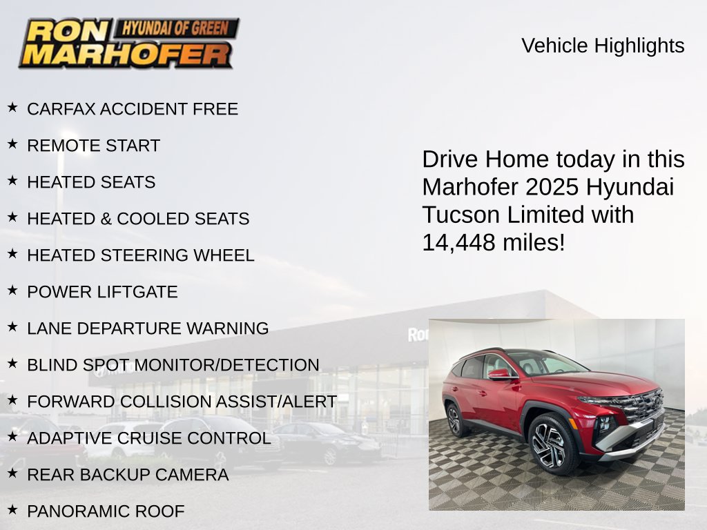 Used 2025 Hyundai Tucson Limited AWD/4WD image 15