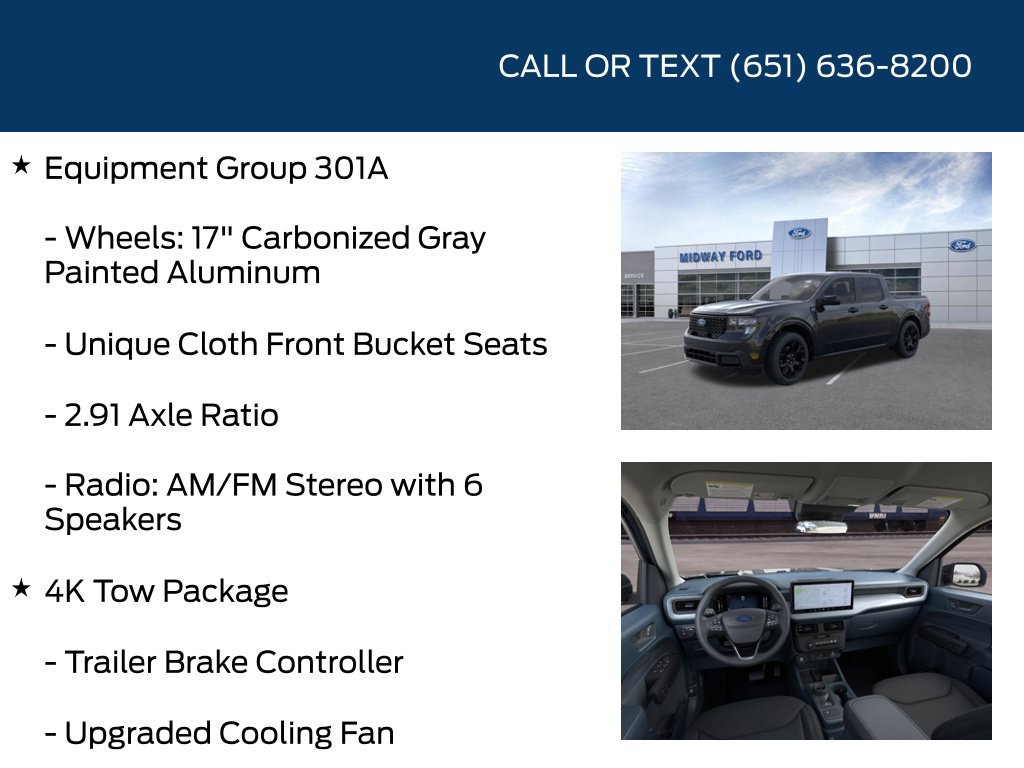 New 2026 Ford Maverick XLT w/ Equipment Group 301A AWD/4WD image 5