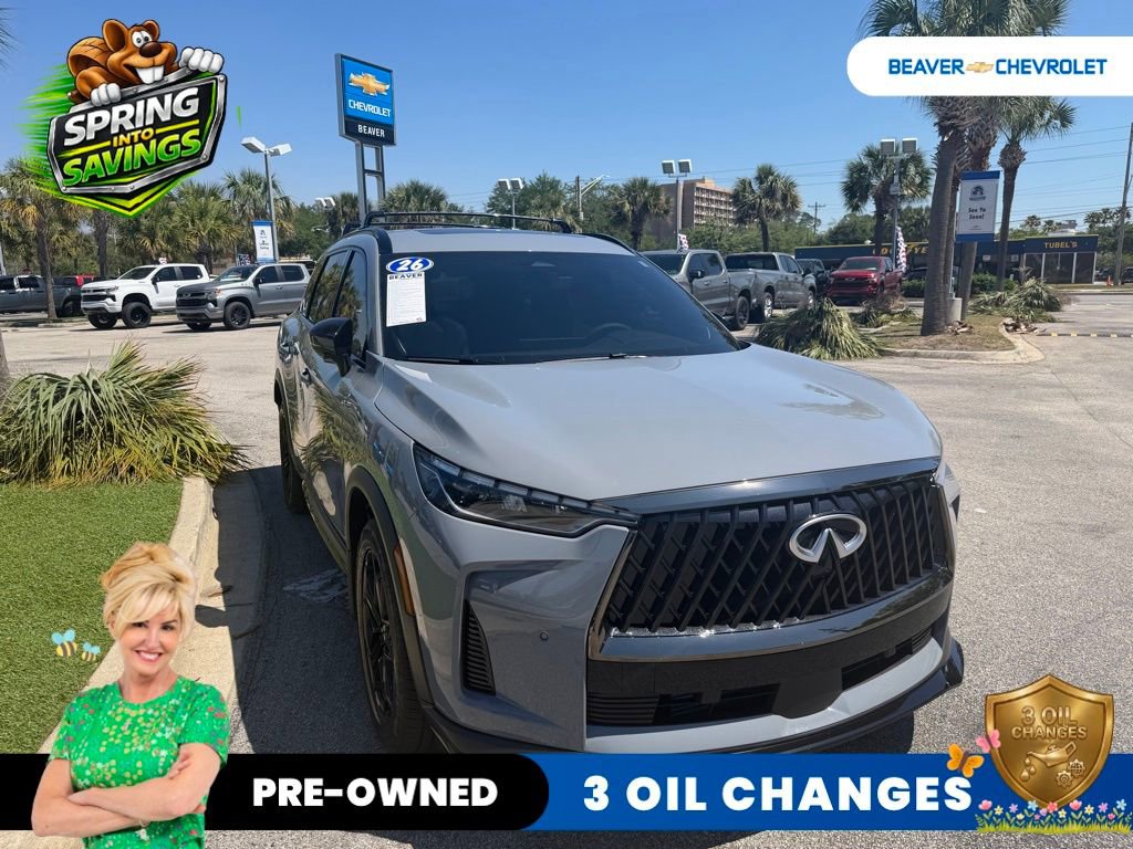 Used 2026 INFINITI QX60 Sport w/ Dark Cargo Package image 2