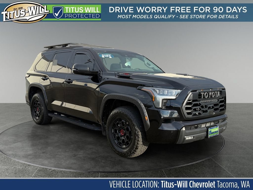 Used 2023 Toyota Sequoia TRD Pro AWD/4WD image 1