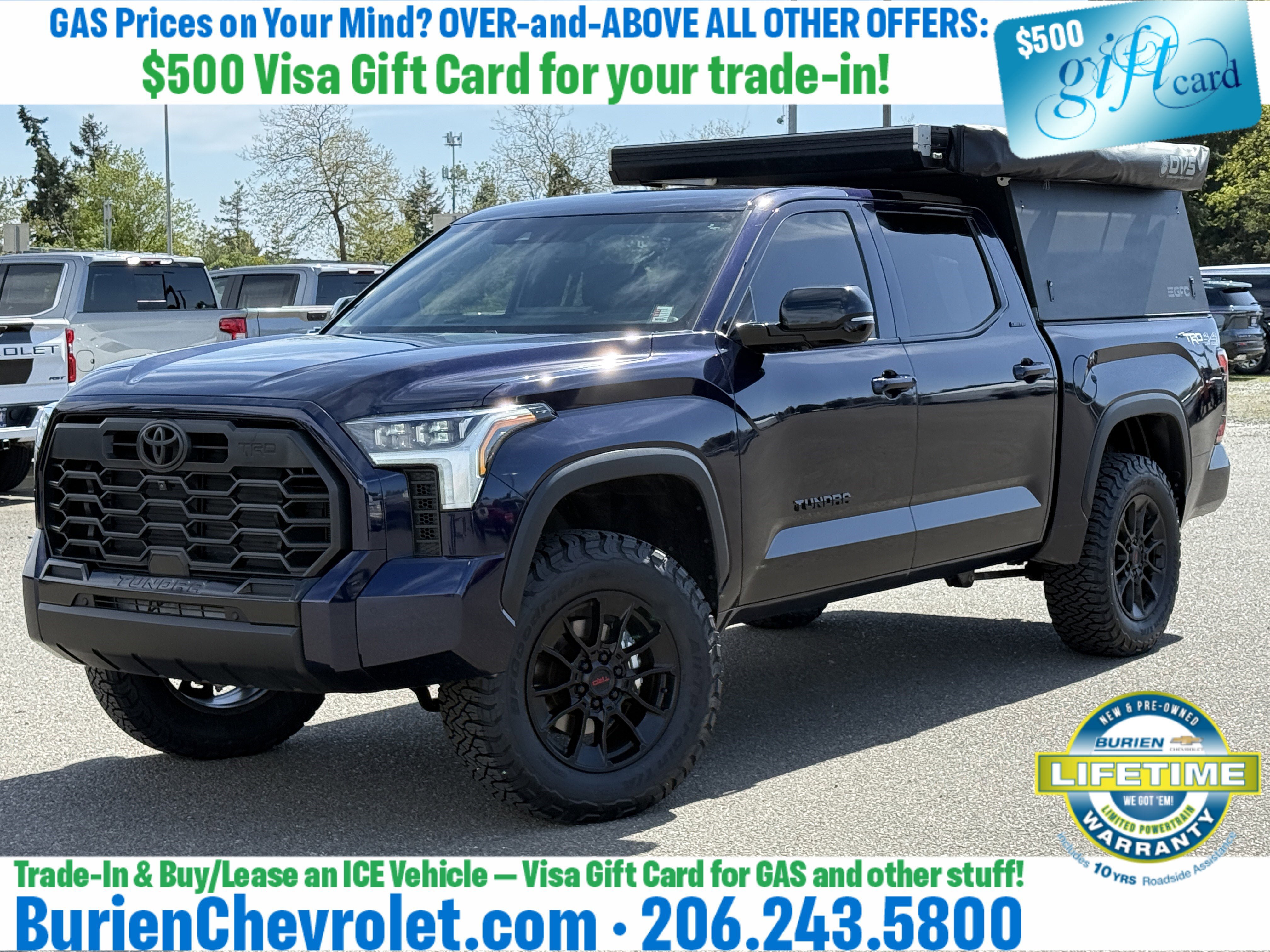 Used 2025 Toyota Tundra Limited w/ TRD Off-Road Package AWD/4WD image 1
