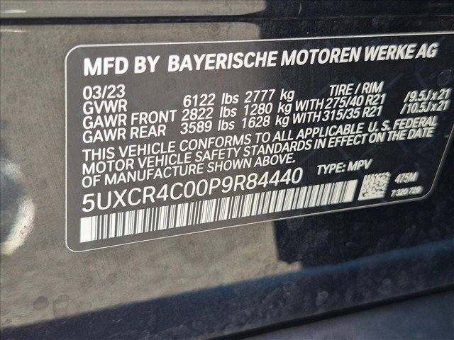 Used 2023 BMW X5 sDrive40i w/ Luxury Seating Package RWD image 24