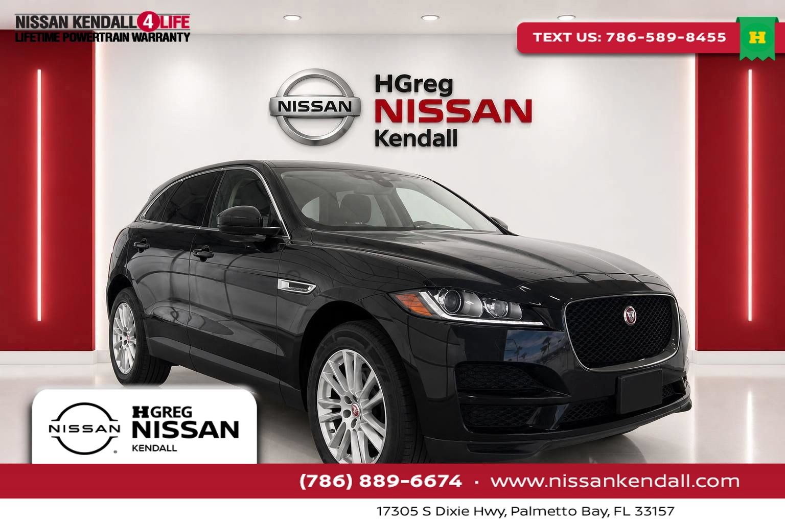 Used 2020 Jaguar F-PACE Prestige AWD/4WD image 1