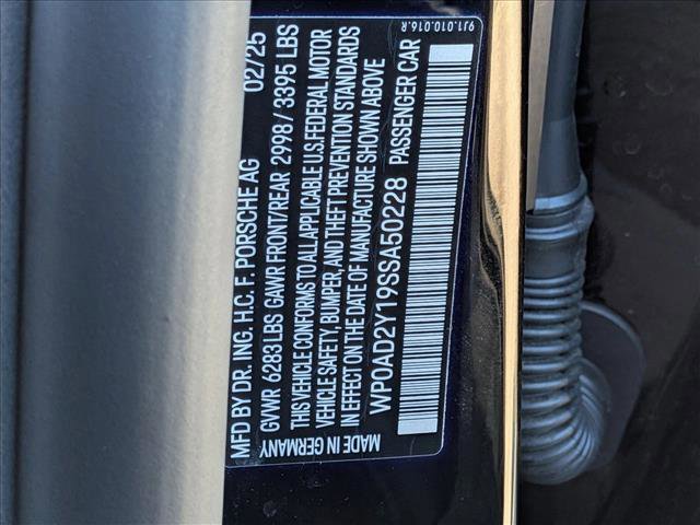 New 2025 Porsche Taycan GTS image 28